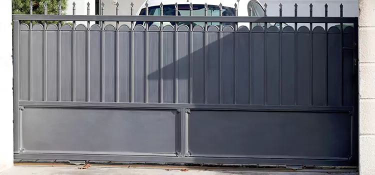 Metal Driveway Gate Installation Muncie